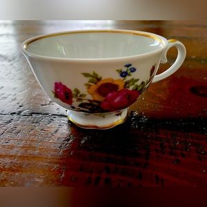 Vintage Reichenbach Germany dainty delicate China tea cup EC~